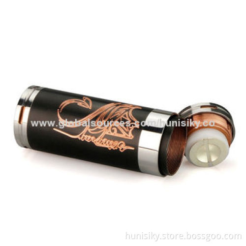 Black Stingray Mod Electric Cigarette, Made of Copper and Stainless Steel